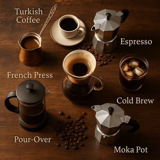 Brewing Methods: History, Flavor, and Ritual - Golden Coffee Ritual