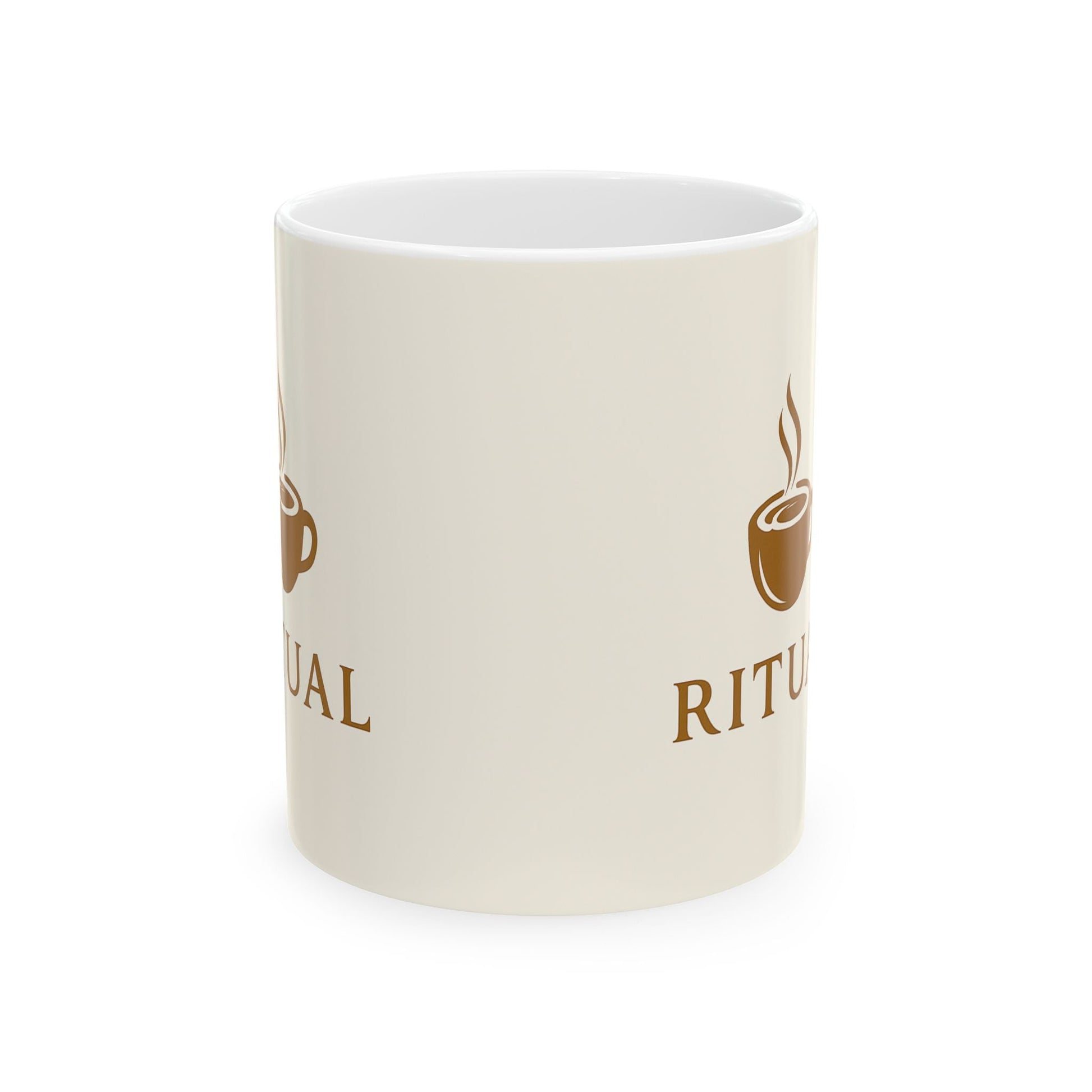 Ritual Ceramic Mug, (11oz, 15oz) - Golden Coffee Ritual
