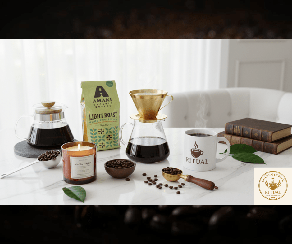 Tier 2 - The Dawn Gift Set (The Beginner's Ritual) - Golden Coffee Ritual