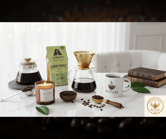 Tier 2 - The Dawn Gift Set (The Beginner's Ritual) - Golden Coffee Ritual